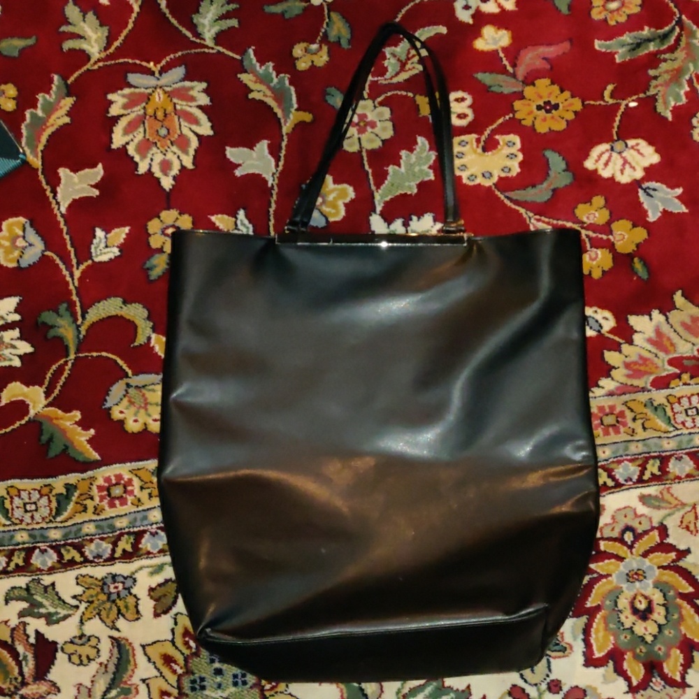 French connection overnighter tote bag